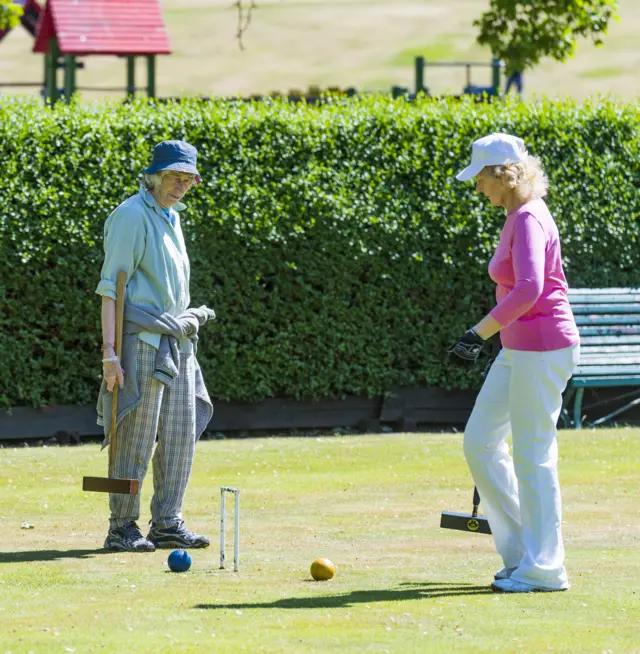 Play at the Meadows Croquet Club