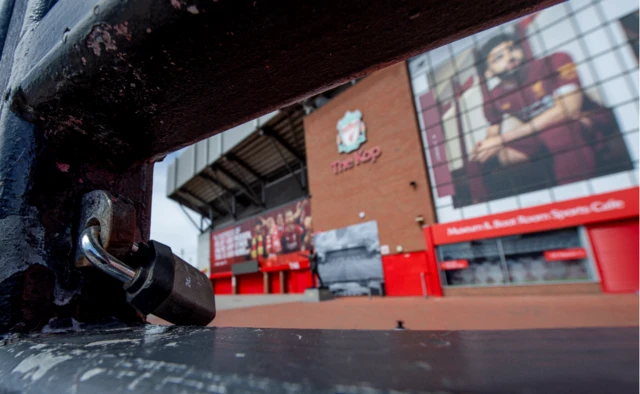 Liverpool's Anfield ground