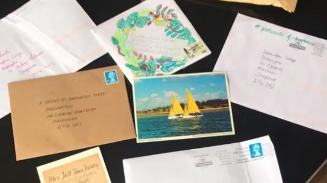 Some more of the letters and cards