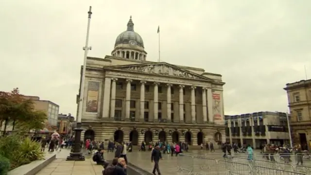 Nottingham Old Market Square