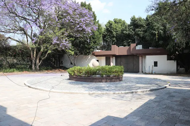 The entrance to the house formerly owned by Amado Carrillo Fuentes