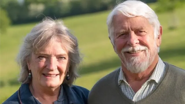 Robin and Louella Hanbury-Tenison