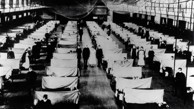 1918 Spanish Flu outbreak