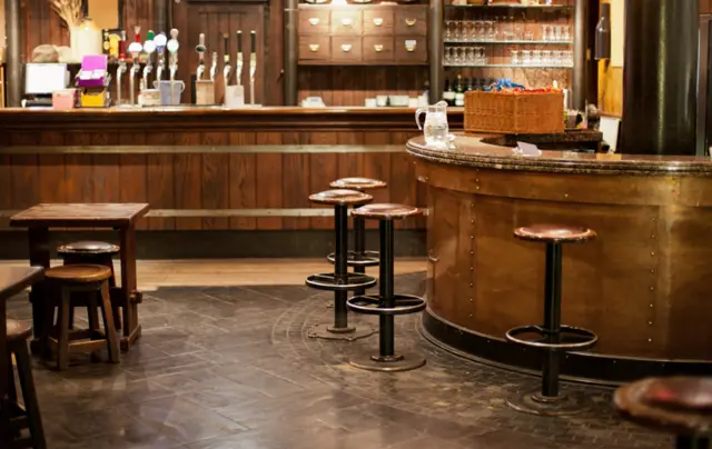 Empty pub