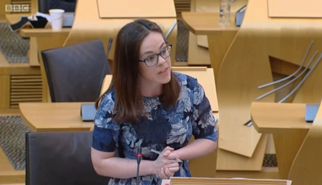 Finance Secretary Kate Forbes