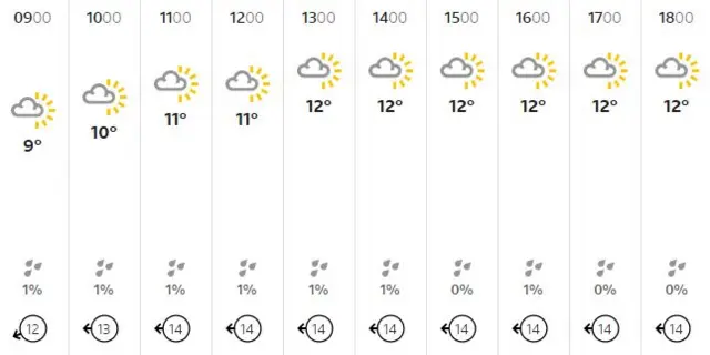 weather graphic