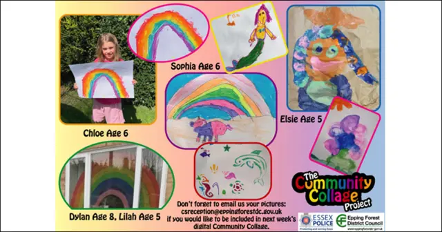 Rainbow artwork