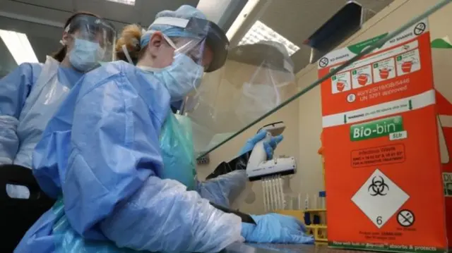 A coronavirus testing "superlab" has opened in Glasgow
