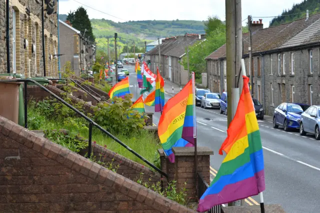 Rainbows on Sirhowy Road