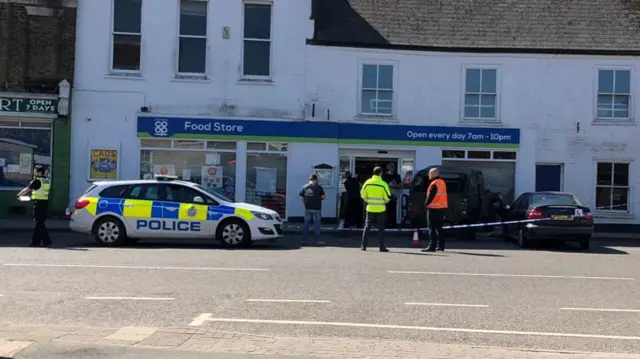 crowland ram raid