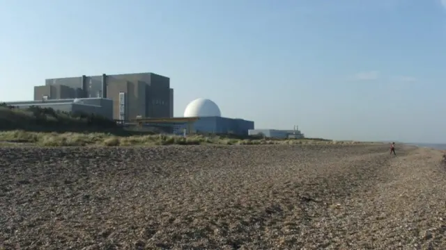 Sizewell B plant