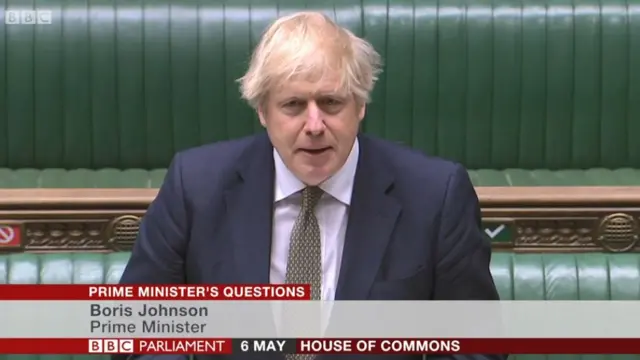 Boris Johnson is back for PMQs