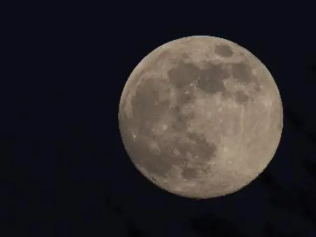 Supermoon over Stannington