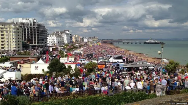 Eastbourne seafront