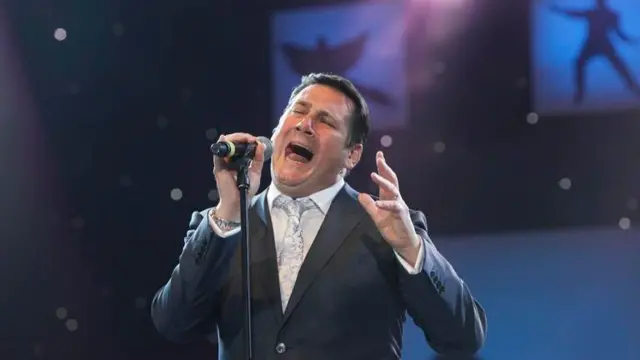 Tony Hadley performing