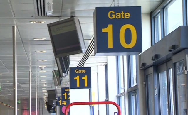 East Midlands Airport gates