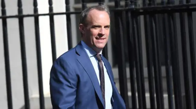 Foreign Secretary Dominic Raab