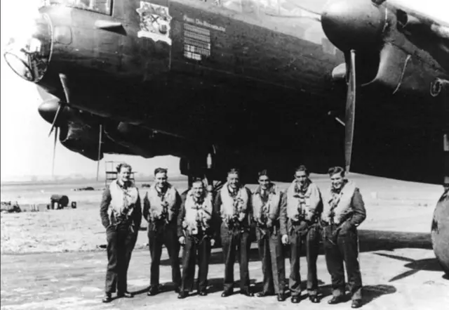 WW2 bomber crew