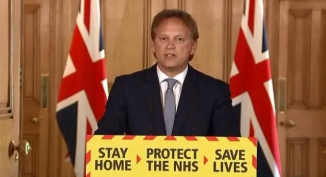 UK Transport Secretary Grant Shapps