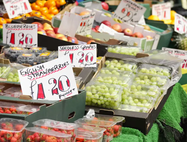 A market stall