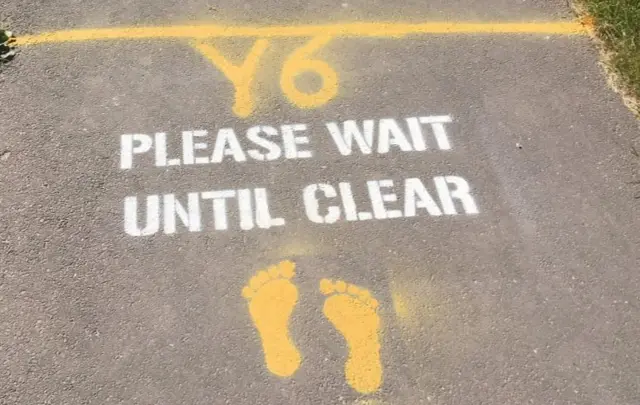 Please wait until clear sign