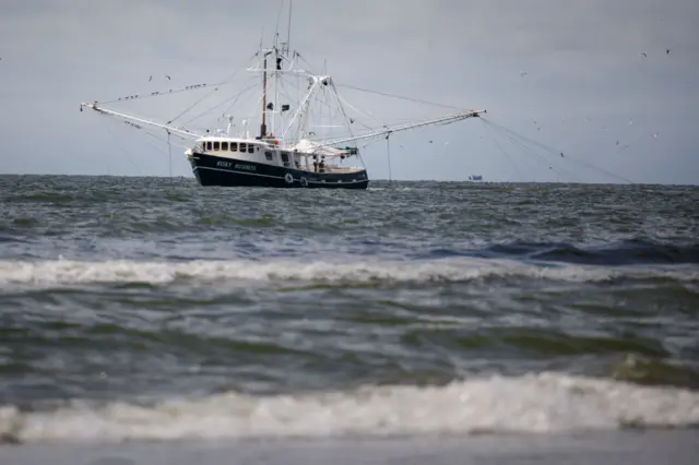 File picture of a US fishing trawler