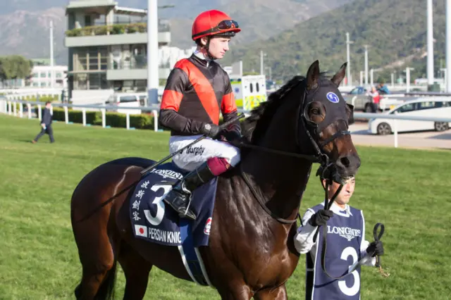 Oisin Murphy on a horse