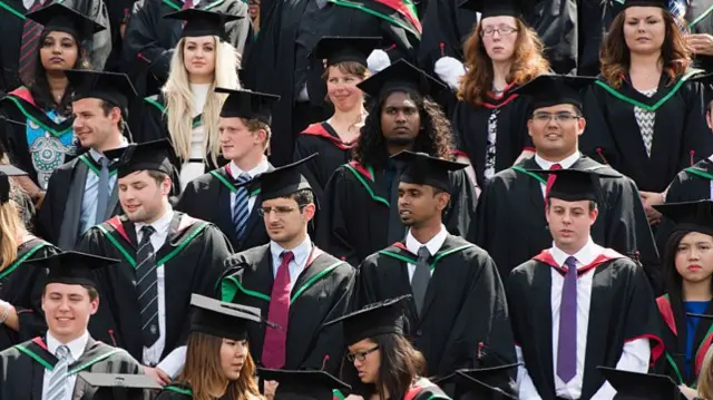 Aberystwyth University students graduate in 2014