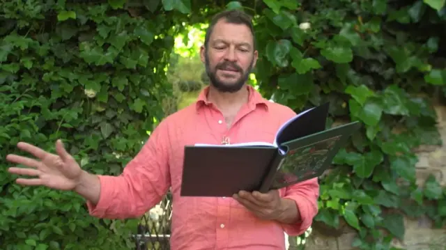 Dominic West performs Shakespeare during the Hay Digital Festival