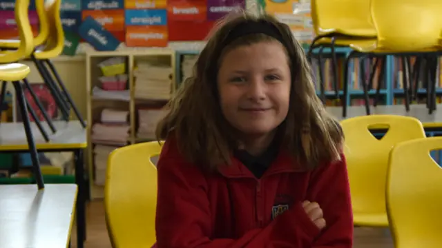 Pupil at St Mary Magdalen's Catholic School in West London