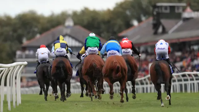 Racing at Pontefract in 2018