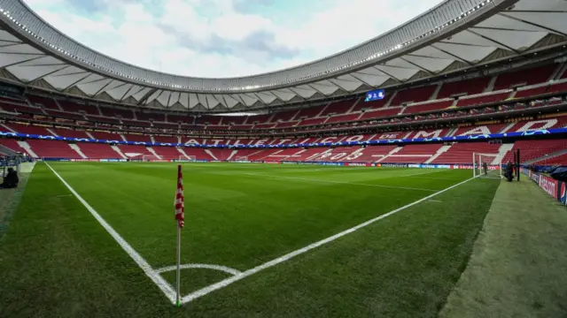 Wanda Metropolitano stadium.