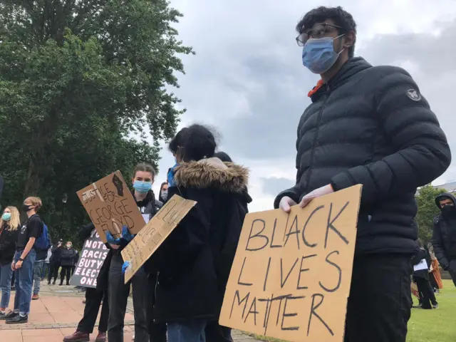 BLM protest Hull