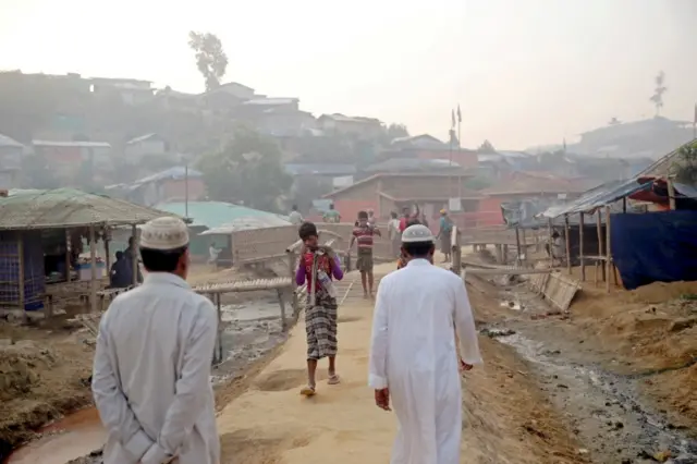 A file photo of Balukhali camp in Cox"s Bazar