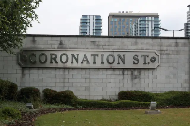 ITV studios in Salford where Coronation Street is filmed.