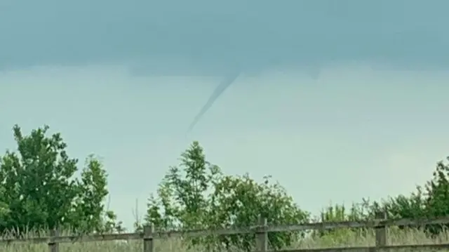 Funnel Cloud over Ansty