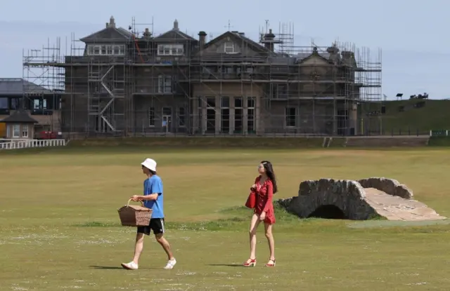 The Old Course at St Andrews
