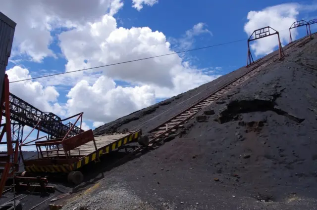 A disused copper mine in the Democratic Republic of Congo. File photo