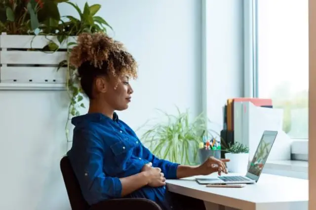 Pregnant women working