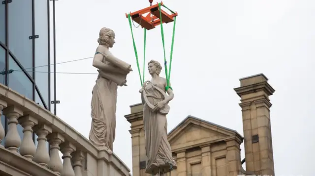 Statues in Leeds