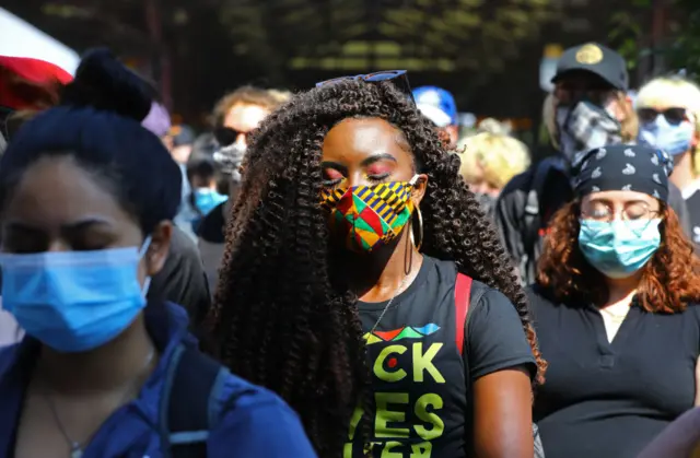 Boston demonstrators