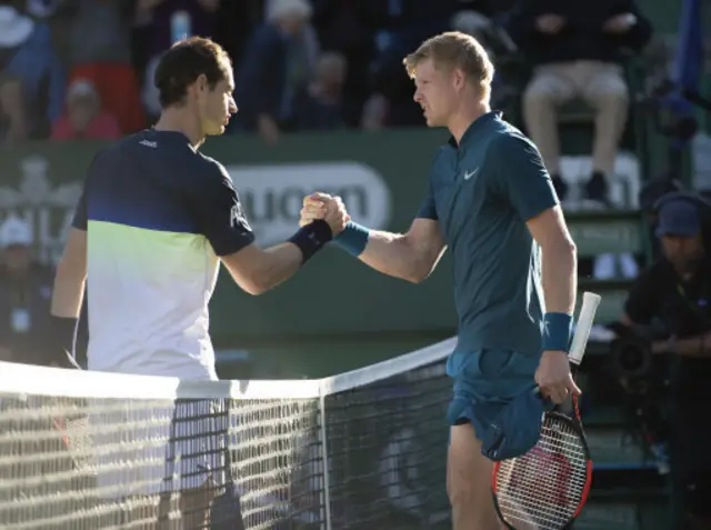 Andy Murray and Kyle Edmund