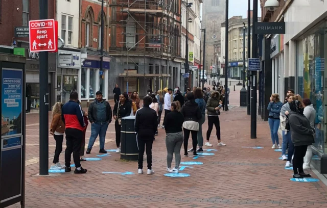 Primark queue