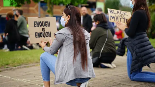 Nuneaton protest