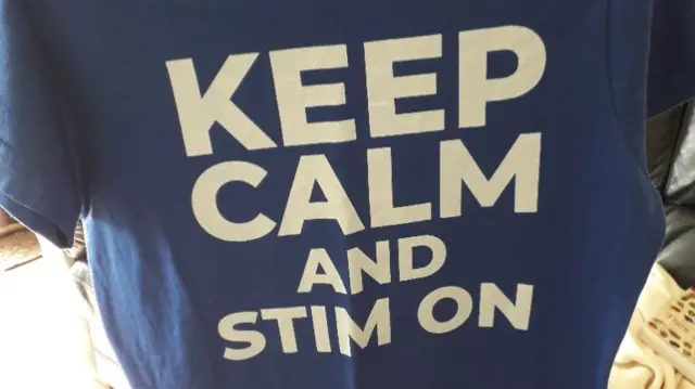 Keep Calm and Stim On t-shirt