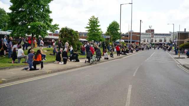 Nuneaton protest