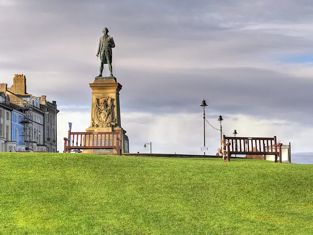 Whitby Captain Cook statue