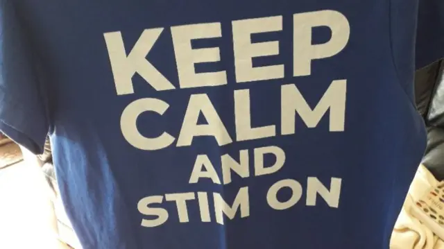 Keep Calm and Stim On t-shirt