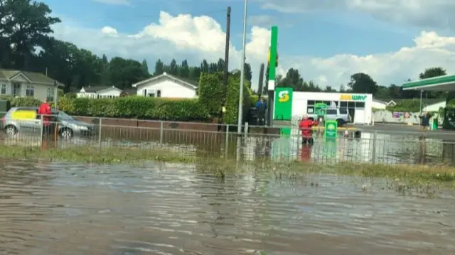 Cosford flooding