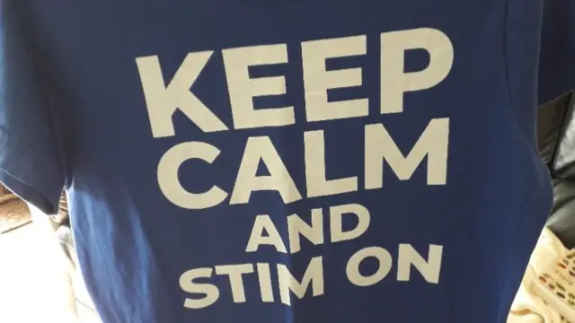 Keep Calm and Stim On t-shirt